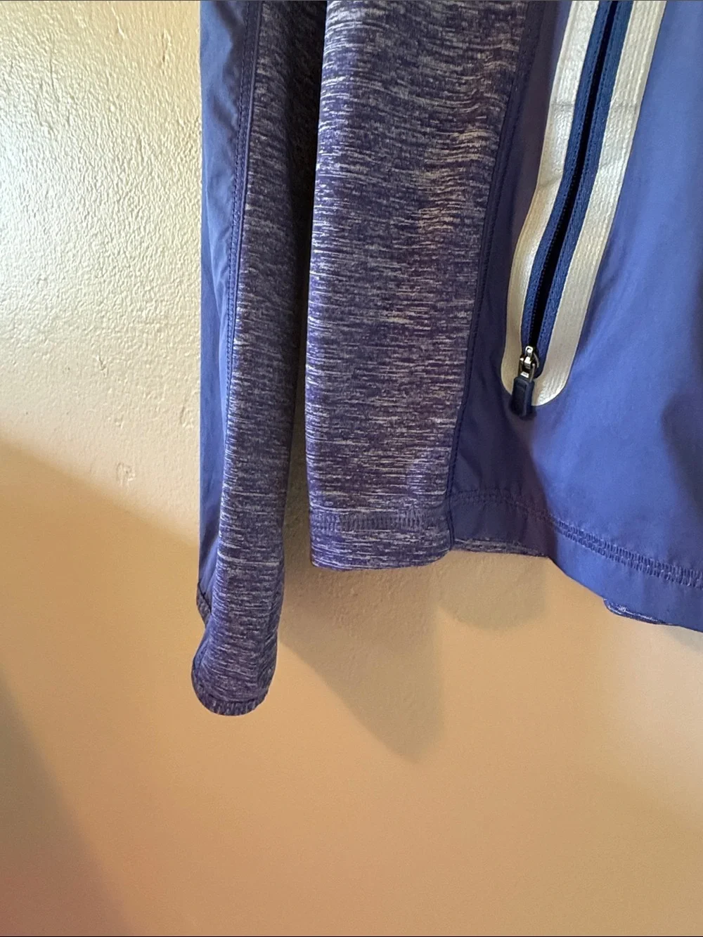 Lululemon Run Featherweight Hybrid Jacket 2 Royalty Purple Windbreaker